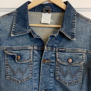 Wrangler for Modcloth denim jacket.